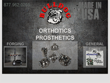 Tablet Screenshot of bulldogtools.com